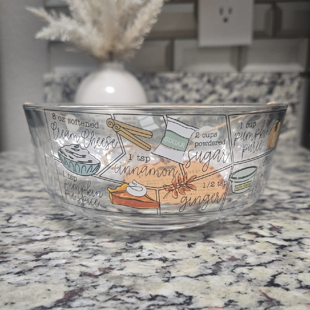 Mudpie Pumpkin Dip Bowl, Spoon, & Recipe